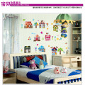 Mj9004 3D Childhood Little World Kid Fairy World Decoration PVC Wall Sticker